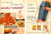 A New Style Show of Wonderful
Eating Pancakes ’Unlimited’
from Aunt Jemima®